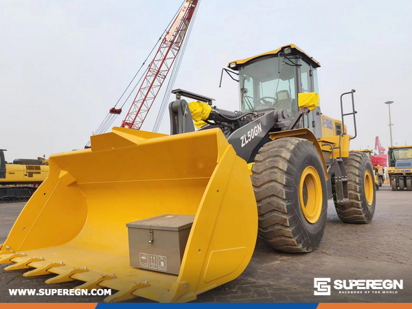Algeria -1 Unit XCMG ZL50GN Wheel Loader & 1 XP163 & 1 XS163J Road Rollar
