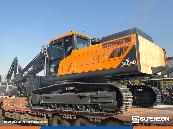 Algeria - 3 Units HYUNDAI HX340HD Excavator