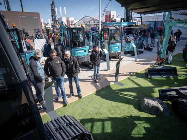 SUNWARD Intelligent Bauma2025 Shows Its Strength