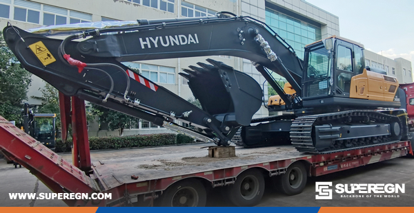 Algeria - 2 Units  HYUNDAI HX340HD Excavator