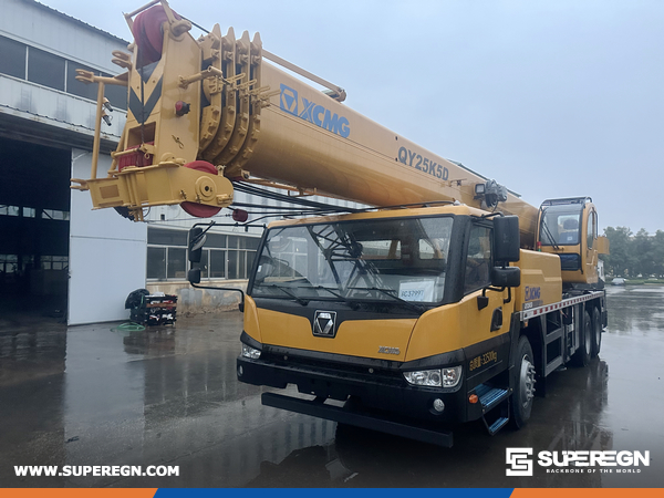 Phillipines - 1 Unit XCMG QY25KD Truck Crane
