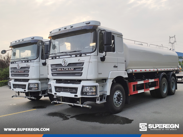 Algeria - 2 Units SHACMAN CLW5250GSSS3 Water Tank
