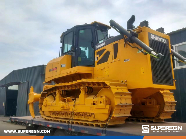 Kazakhstan - 1 Unit SHANTUI SD24-G XL Bulldozer & 1 SANY STR50C-8K Road Roller & 1 SANY STR100C-10C Road Roller