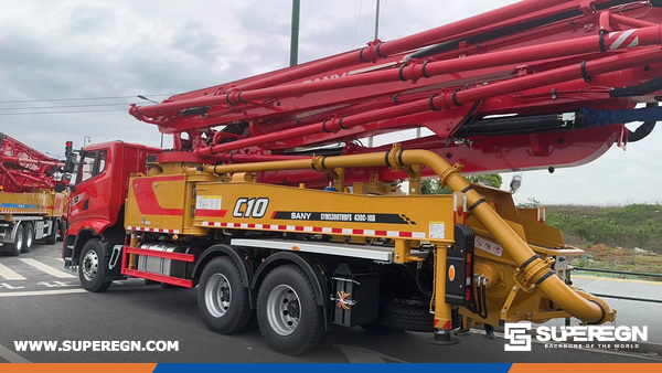 Azerbaijian - 1 Unit SANY SYM5300THBFS 430C-10B Concerete Pump Truck