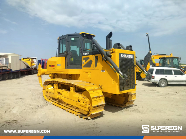 Kazakhstan - 1 Unit SHANTUI SD24-G XL Bulldozer & 1 SANY STR50C-8K Road Roller & 1 SANY STR100C-10C Road Roller