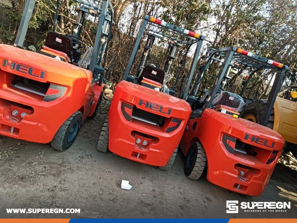 Guyana - 3 Units HELI CPCD35 Forklift