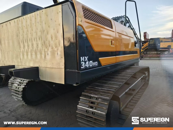 Algeria - 3 Units HYUNDAI HX340HD Excavator