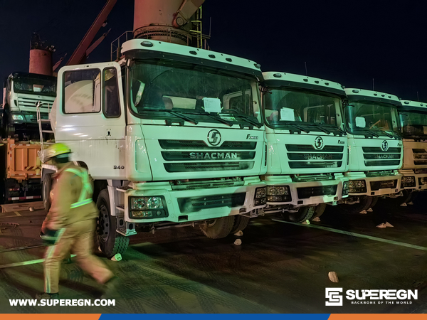 Algeria - 4 Units SHACMAN CLW5250GJBS3 Concrete Mixer