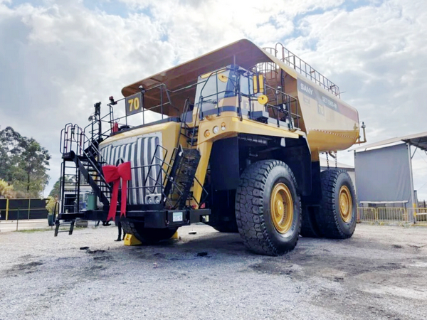 SANY Delivers First Hybrid Mining Water Truck to Vale in Brazil