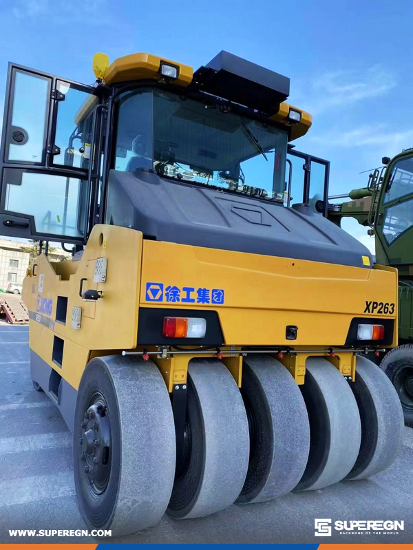 Algeria - 4 Unit XCMG XP263S Tyre Roller