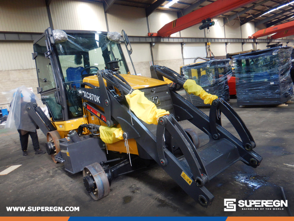 Kenya - 1 Unit XCMG XC870K Backhoe Loader