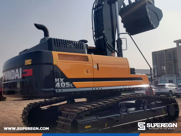 Mexico - 1 Unit HYUNDAI HX405L Crawler Excavator