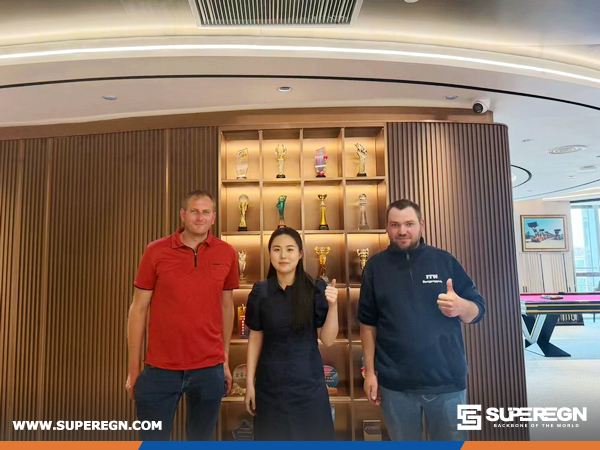 Germany Client Visited SUPEREGN Ofiice