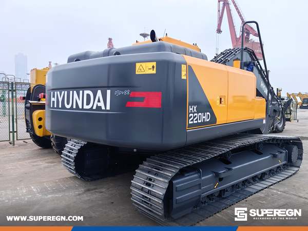 Algeria - 1 Unit HYUNDAI HX220HD Crawler Excavator