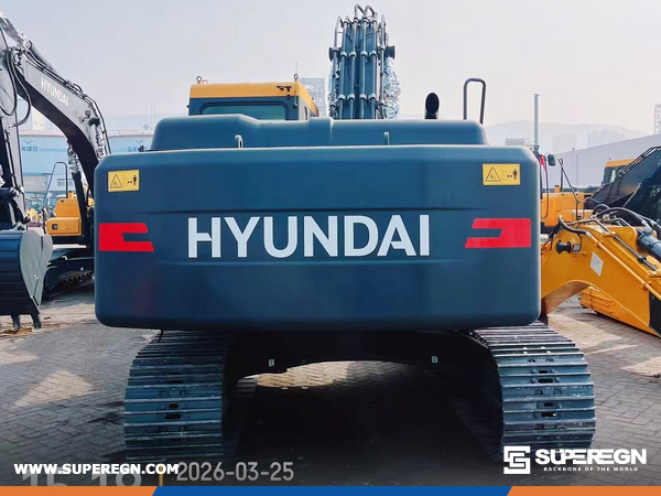 Algeria - 1 Unit HYUNDAI HX220HD Crawler Excavator