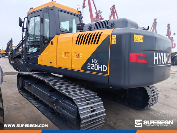 Algeria - 1 Unit HYUNDAI HX220HD Crawler Excavator